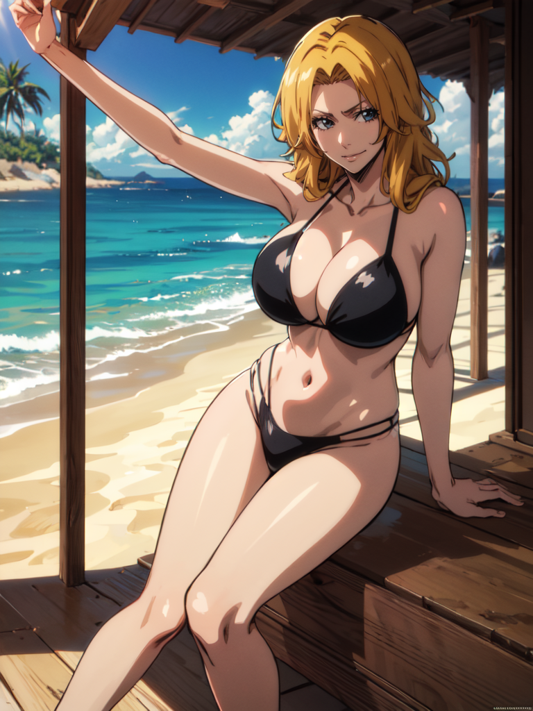 AI Art: Matsumoto Rangiku - Bikini - Bleach by @Tinkinator | PixAI