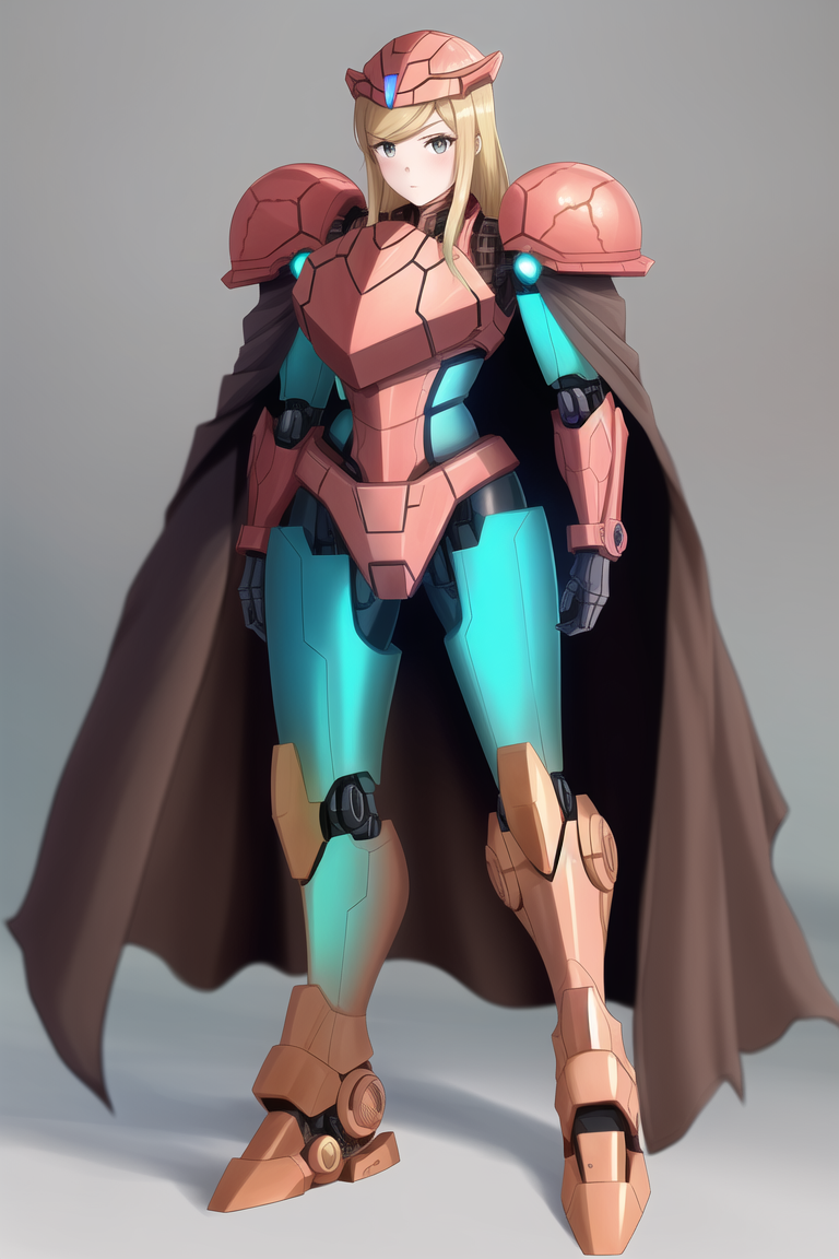 AI Art: Samus Aran - Heavy Ordinance Armor (Magitech AU) by @Magnus1337 |  PixAI