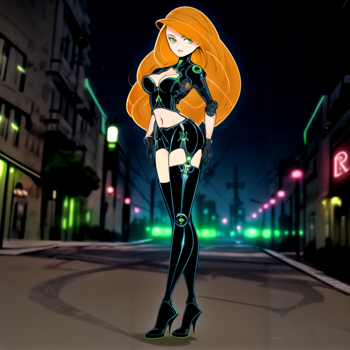 AI Art: Kim Possible by @rk-striker | PixAI