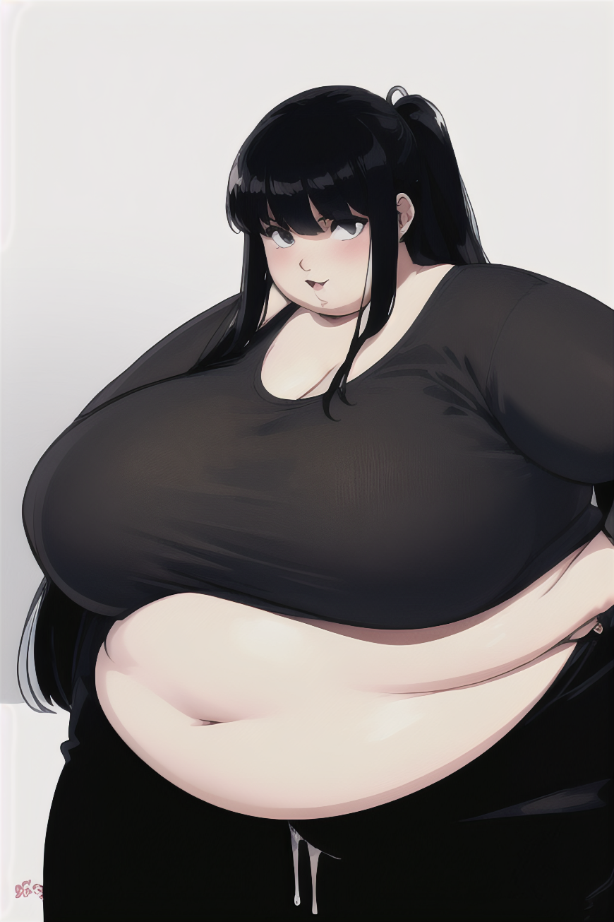 AI Art: fat girl by @358 | PixAI