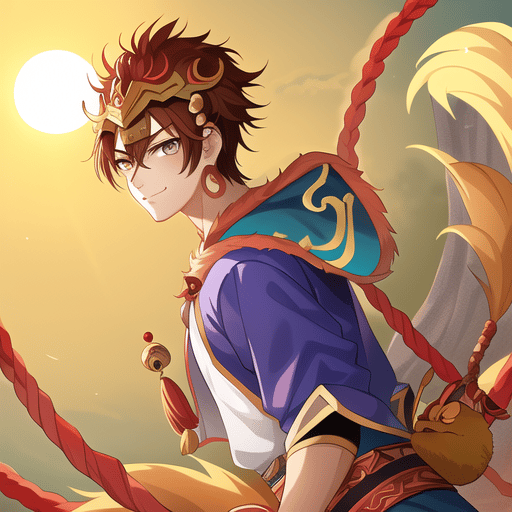 Jin Mori, The Monkey king,  - The God of High School best