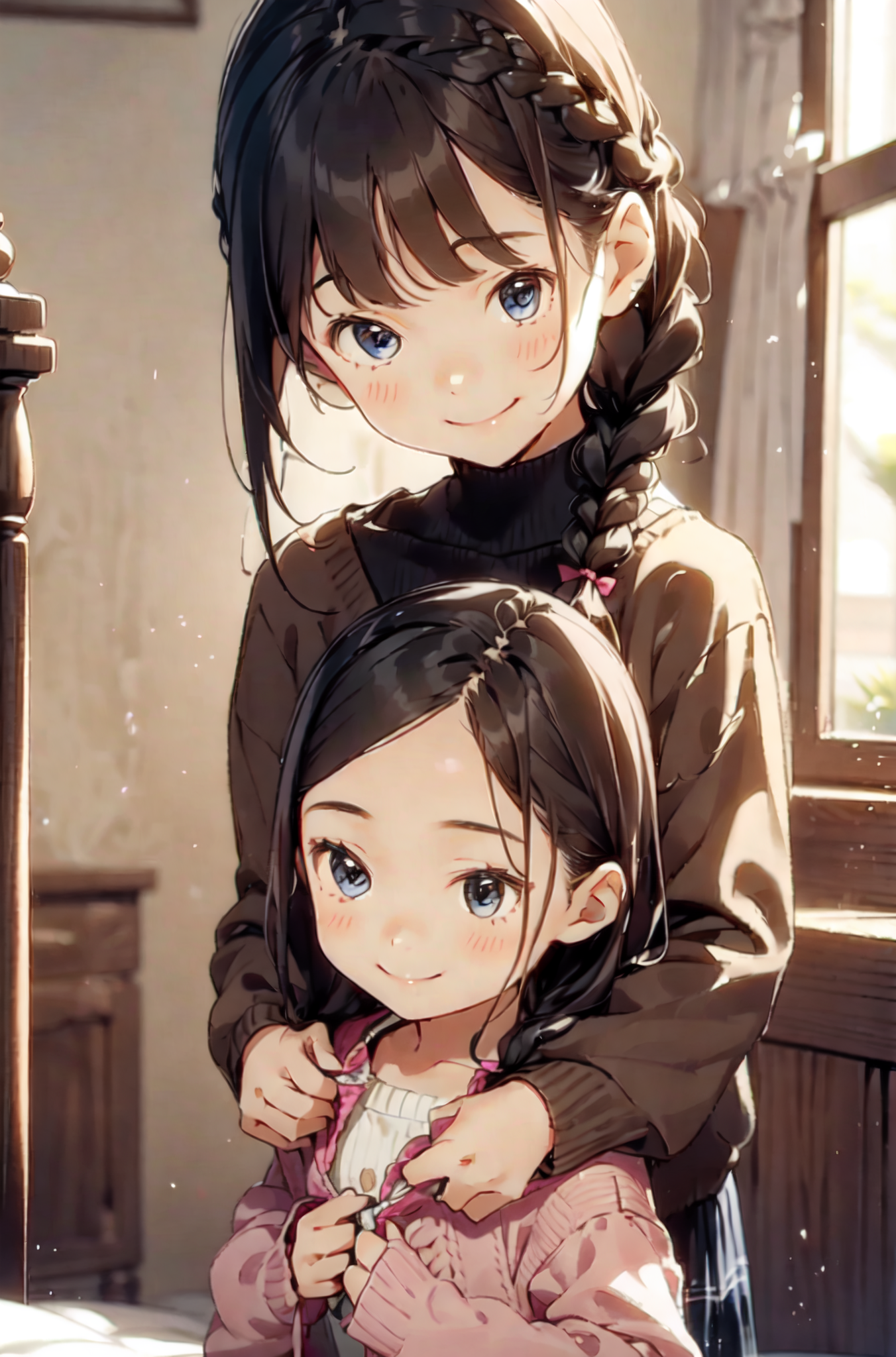 AI Art: Sisters by @meineliebe | PixAI