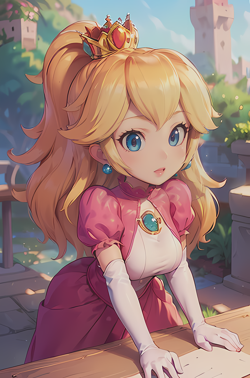 AI Art: princess peach by @D4 | PixAI