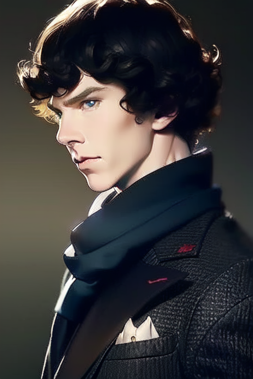 Benedict Cumberbatch Black Hair