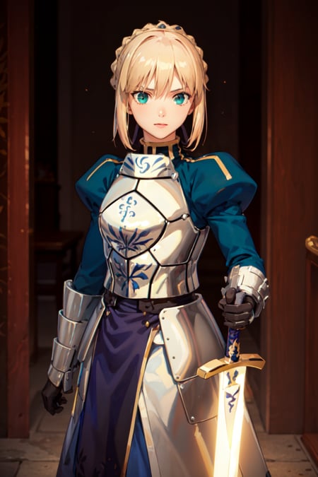 Ai Art Lora Model Ironcatlora 1 Artoria Pendragon Saber Pixai