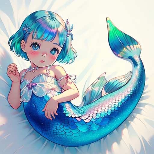AI Art: 人魚姫 by @user-1631750323881588254 | PixAI