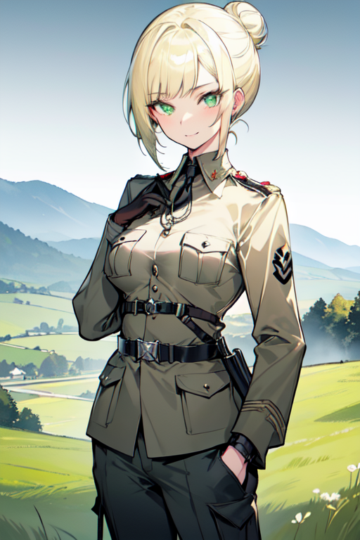 AI Art: military officer by @diodemage | PixAI