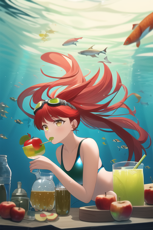 Ai Art Underwater By Cyr Pixai Anime Ai Art Generator For Free Hot My Xxx Hot Girl 