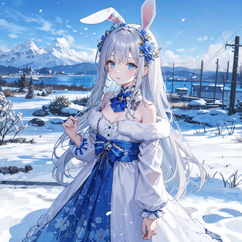 AI Art: Bunny girl by @Alk | PixAI