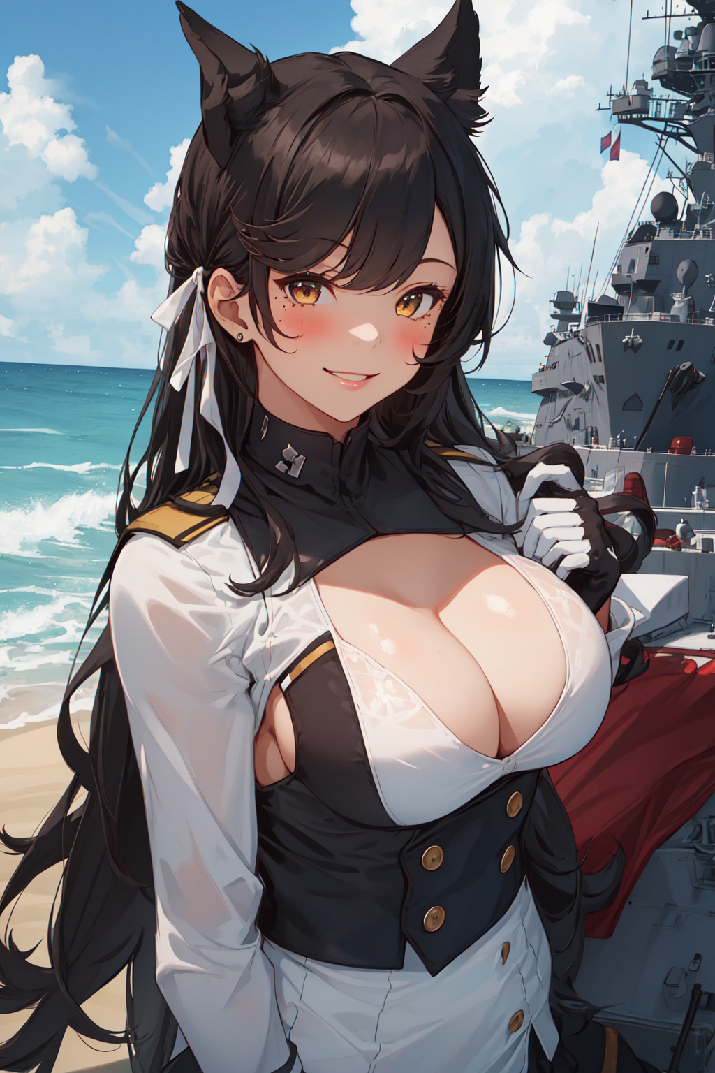 AI Art: Atago (Azur Lane) - LoRA Test 03 by @CrimsonDV | PixAI