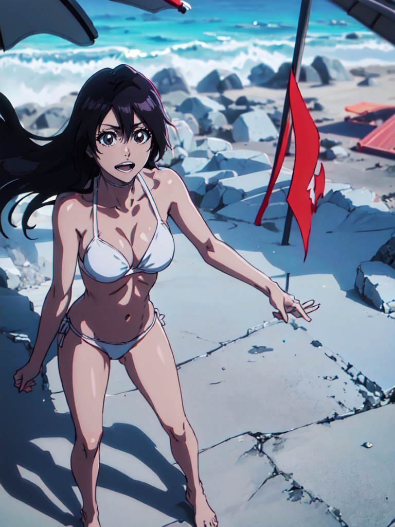 AI Art: Bambietta Basterbine in Bikini (Bleach) by @Tinkinator | PixAI