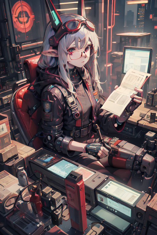 Cyberpunk Girl Wallpaper Engine 