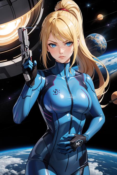 AI Art LoRA Model: Samus Aran (Metroid) | PixAI