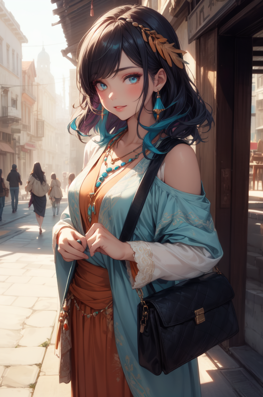 Ai Art Young Girl By Potee Pixai 