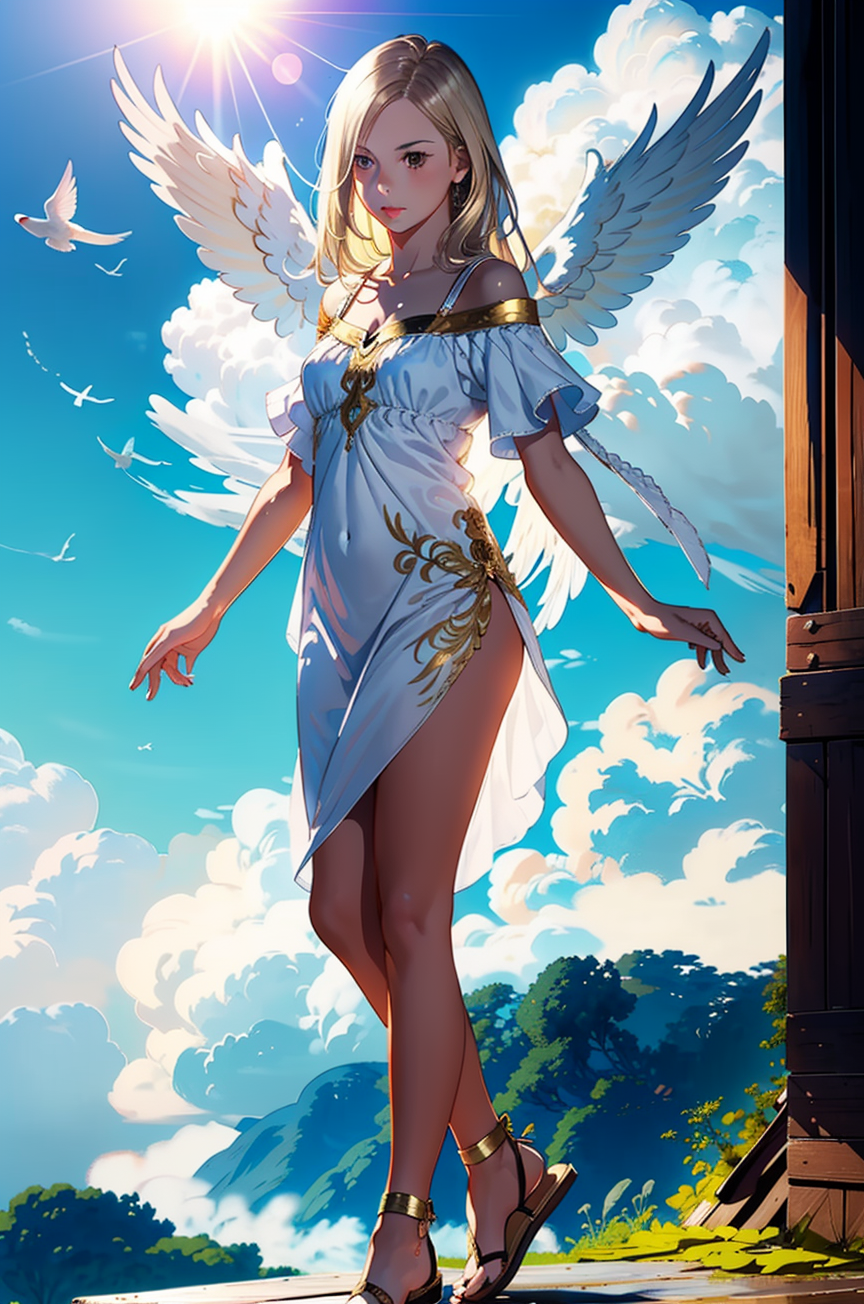 AI Art: Dido Angel 3 by @Exe | PixAI