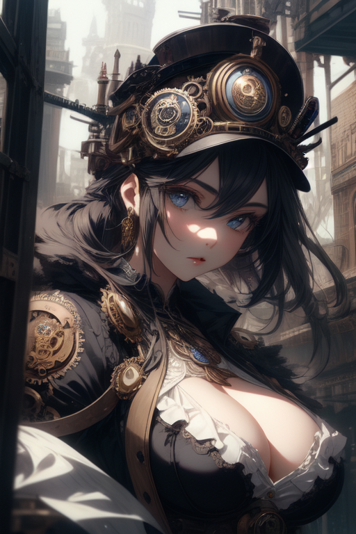 Steampunk deals anime girl