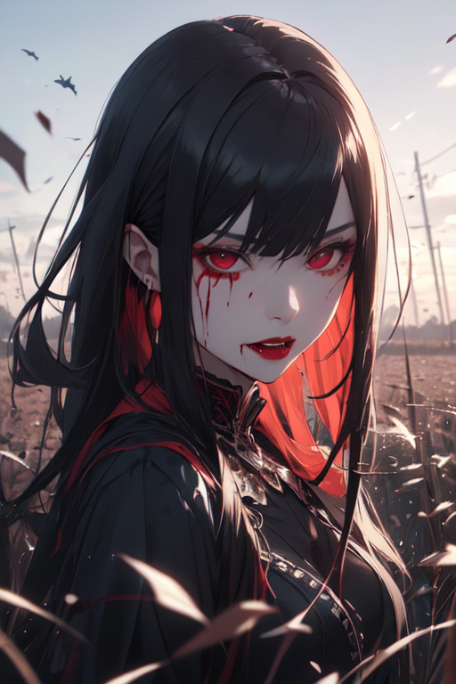 AI Art: Vampire Queen #8 by @Any Anonymous | PixAI