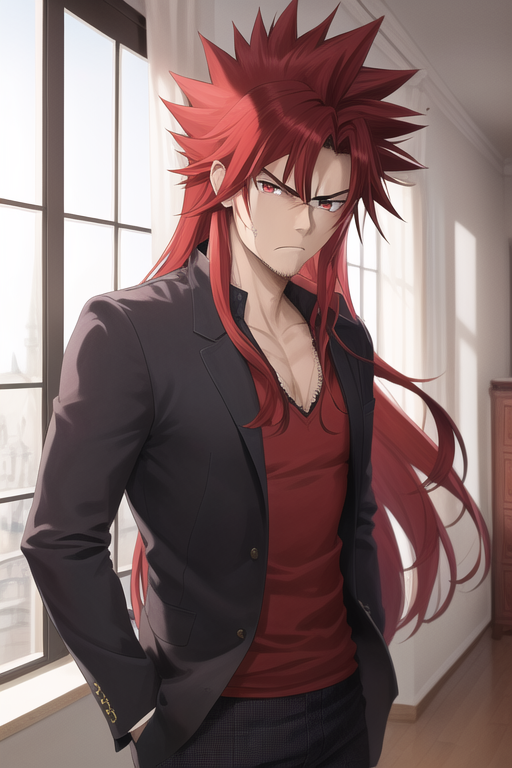 AI Art: Red hair boy by @Naisu