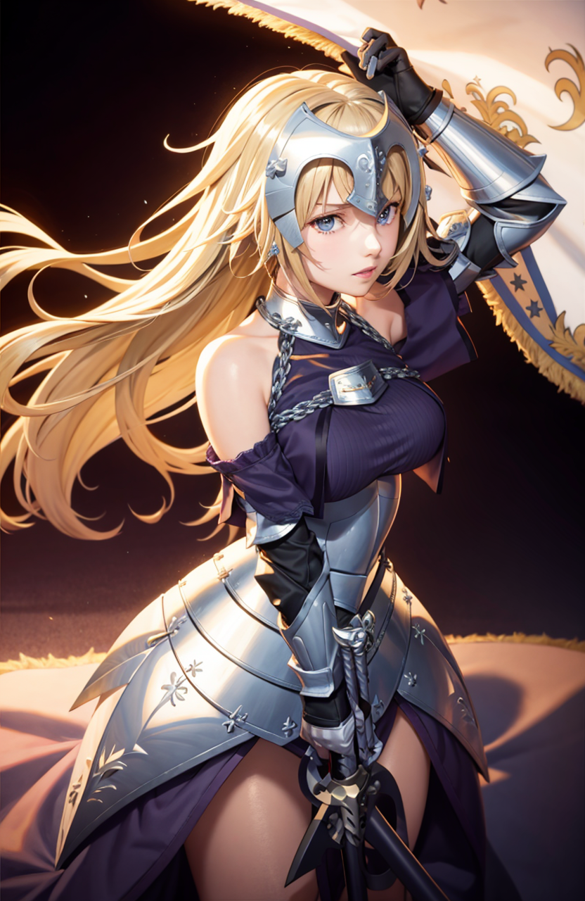 Ai Art Lora Model Jeanne D Arc Fate Pixai