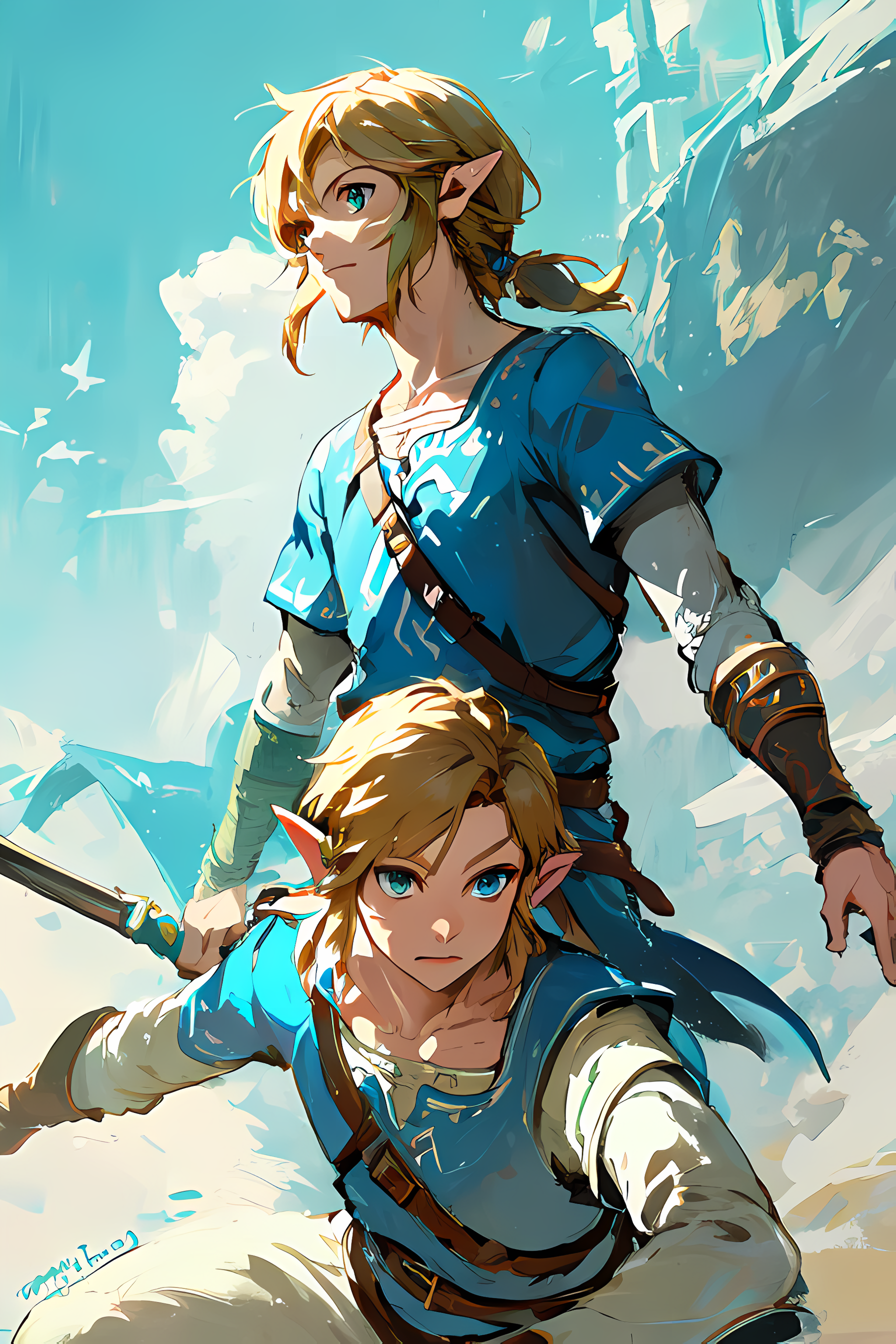 The Legend of Zelda Fan Art: Link