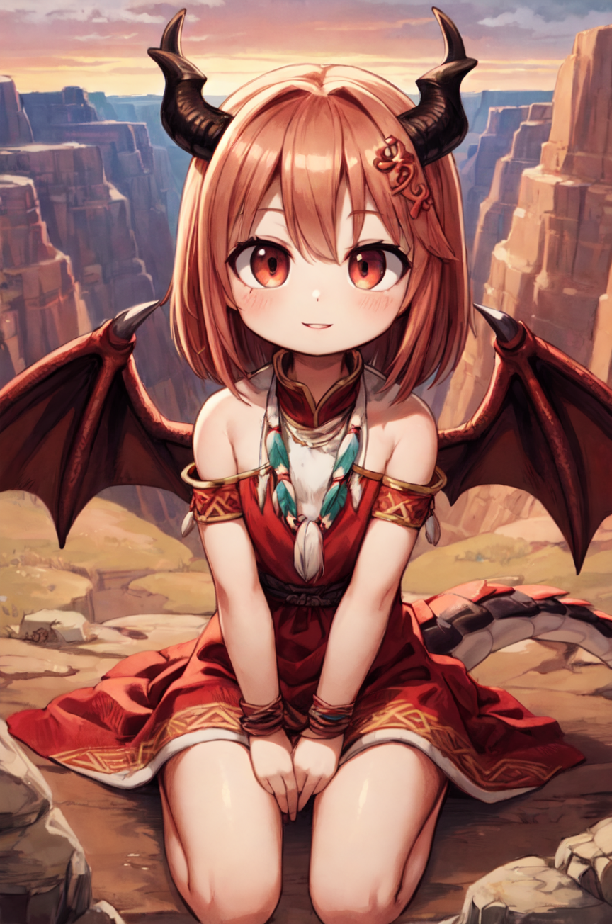 AI Art: dragon girl by @Yukishigure | PixAI