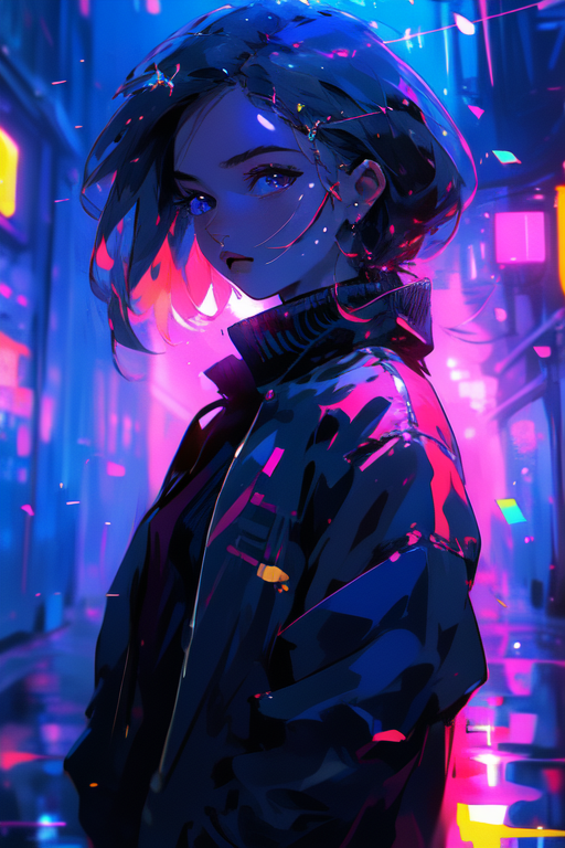 AI Art: cyberpunk by @Sream Broght | PixAI