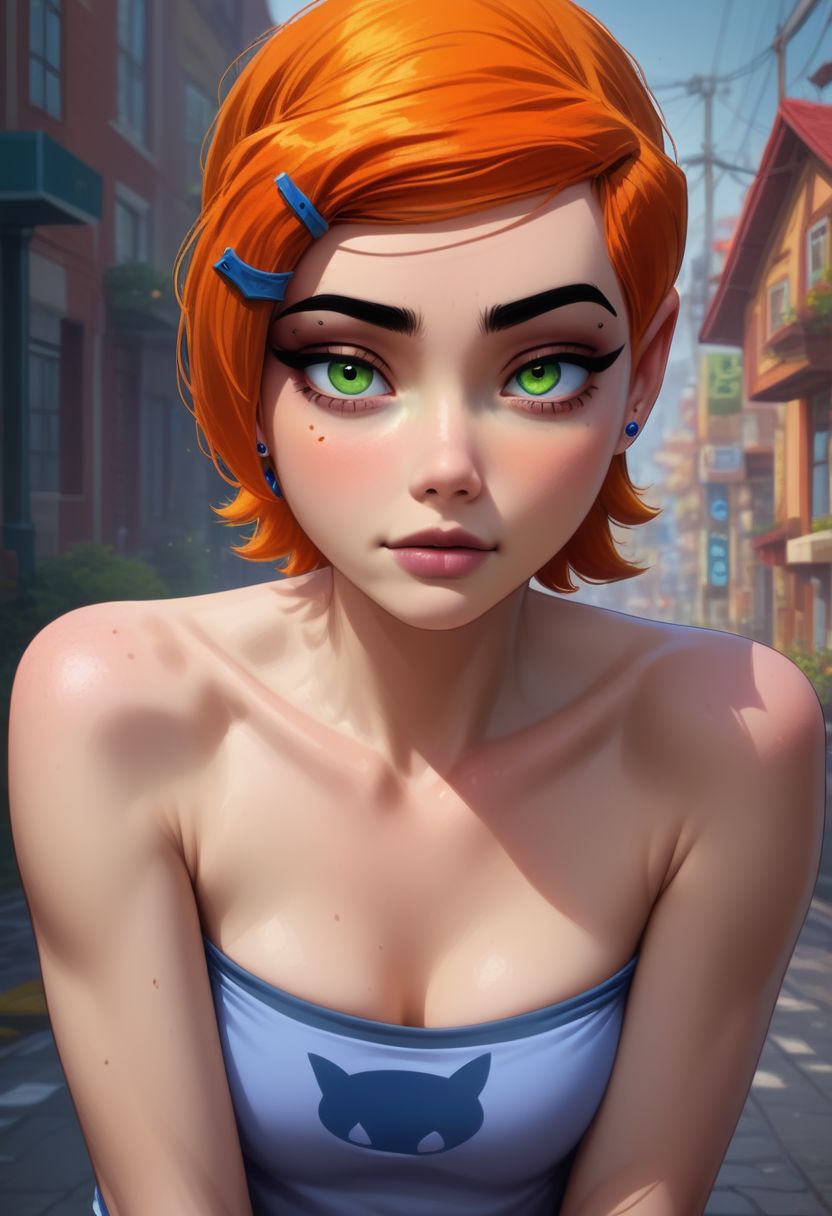 Modelo AI Art LoRA: Gwen Tennyson - Ben10 Pony (NSFW) | PixAI