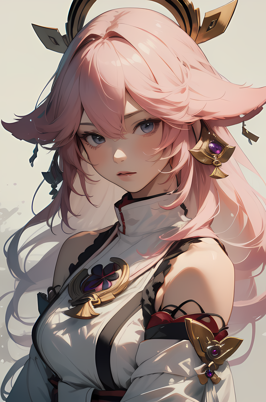 AI Art: Yae Miko by @Stlexx | PixAI - Anime AI Art Generator for Free