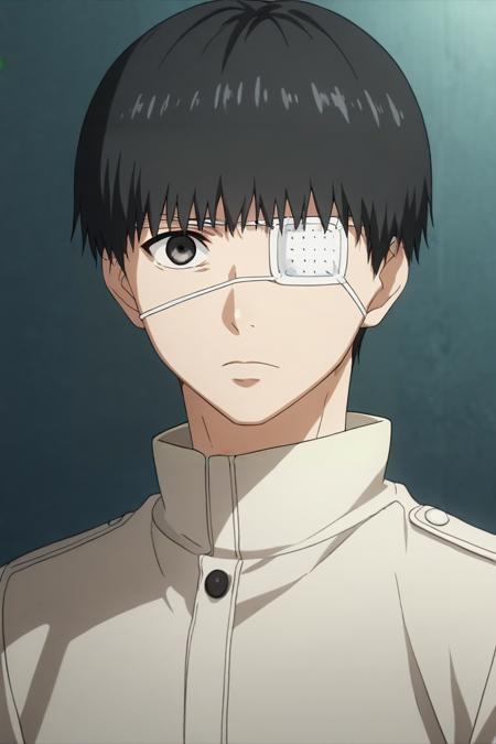 Black hair kaneki best sale