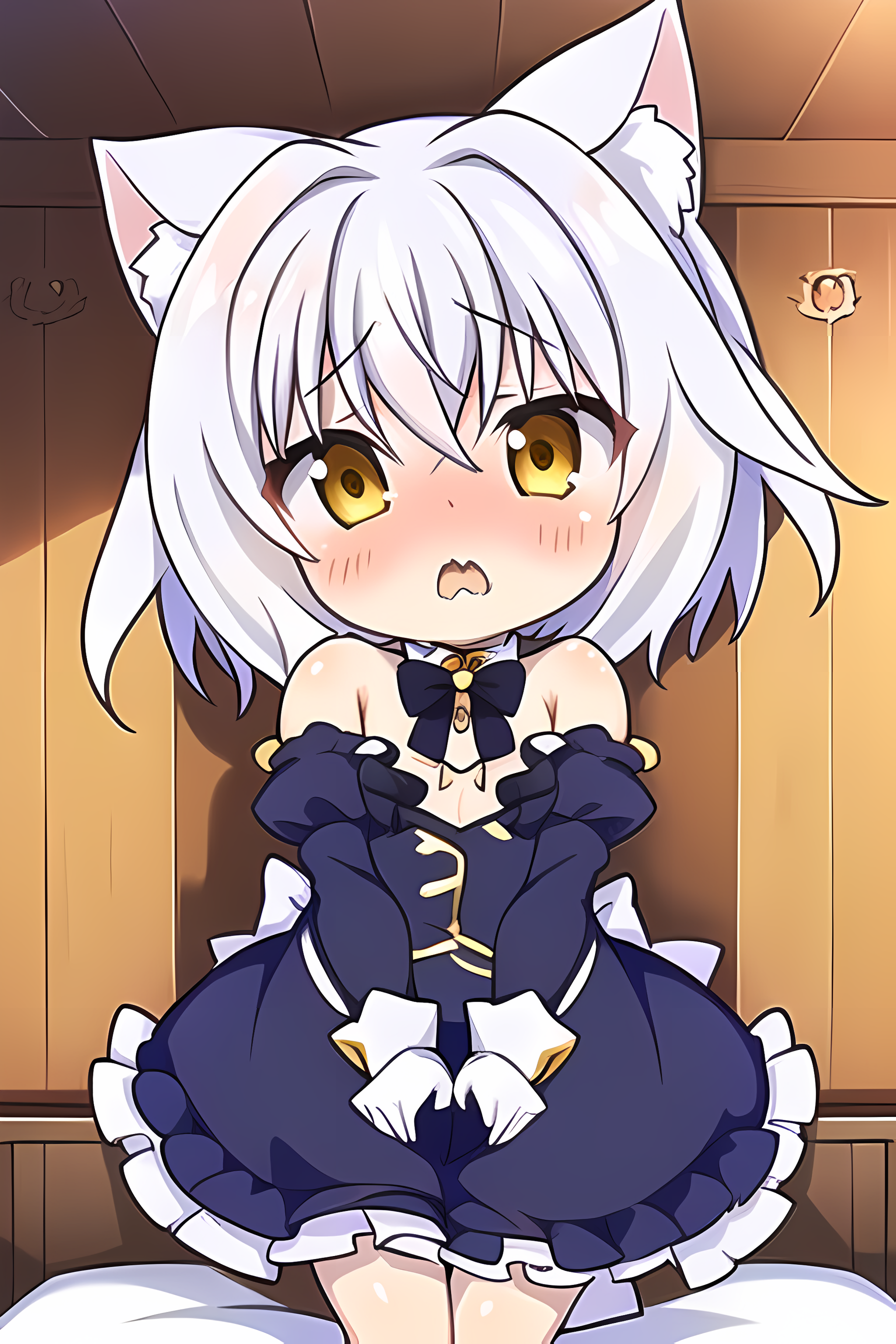 AI Art: Chibi Koneko by @SmokerVI | PixAI