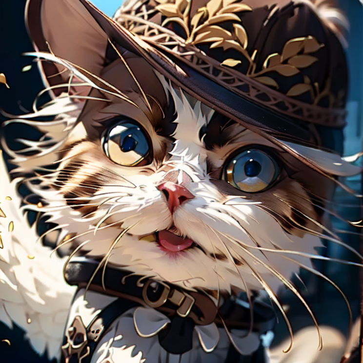 AI Art: Puss in boots 長靴をはいた猫⑥ by @Maru. Maru. | PixAI