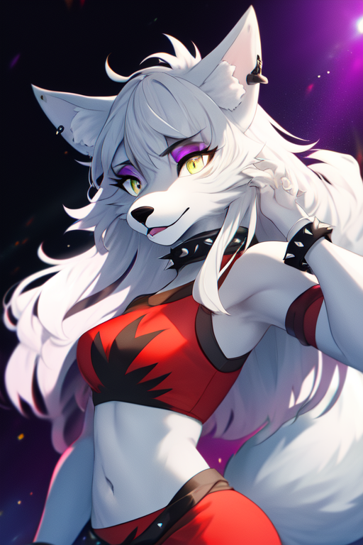 AI Art Roxanne wolf by Jamess8 PixAI