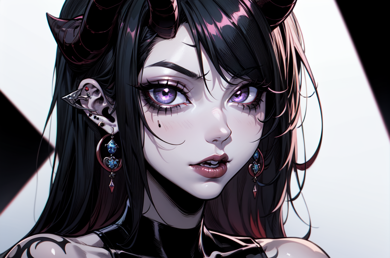 Anime Character with Piercing Gaze - dark aesthetic anime pfp