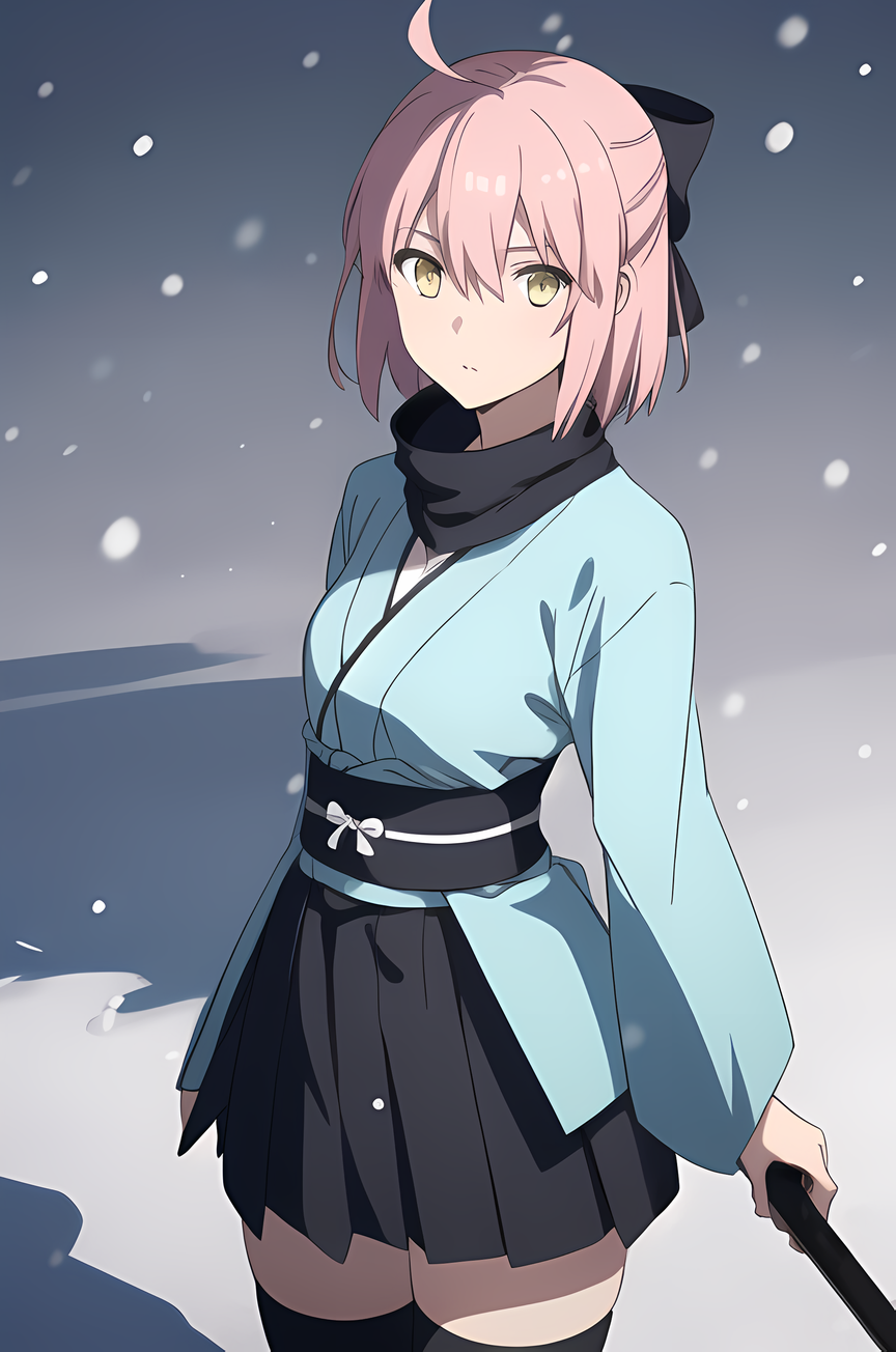 AI Art: Okita Souji - Fate Grand Order by @Daxuru | PixAI