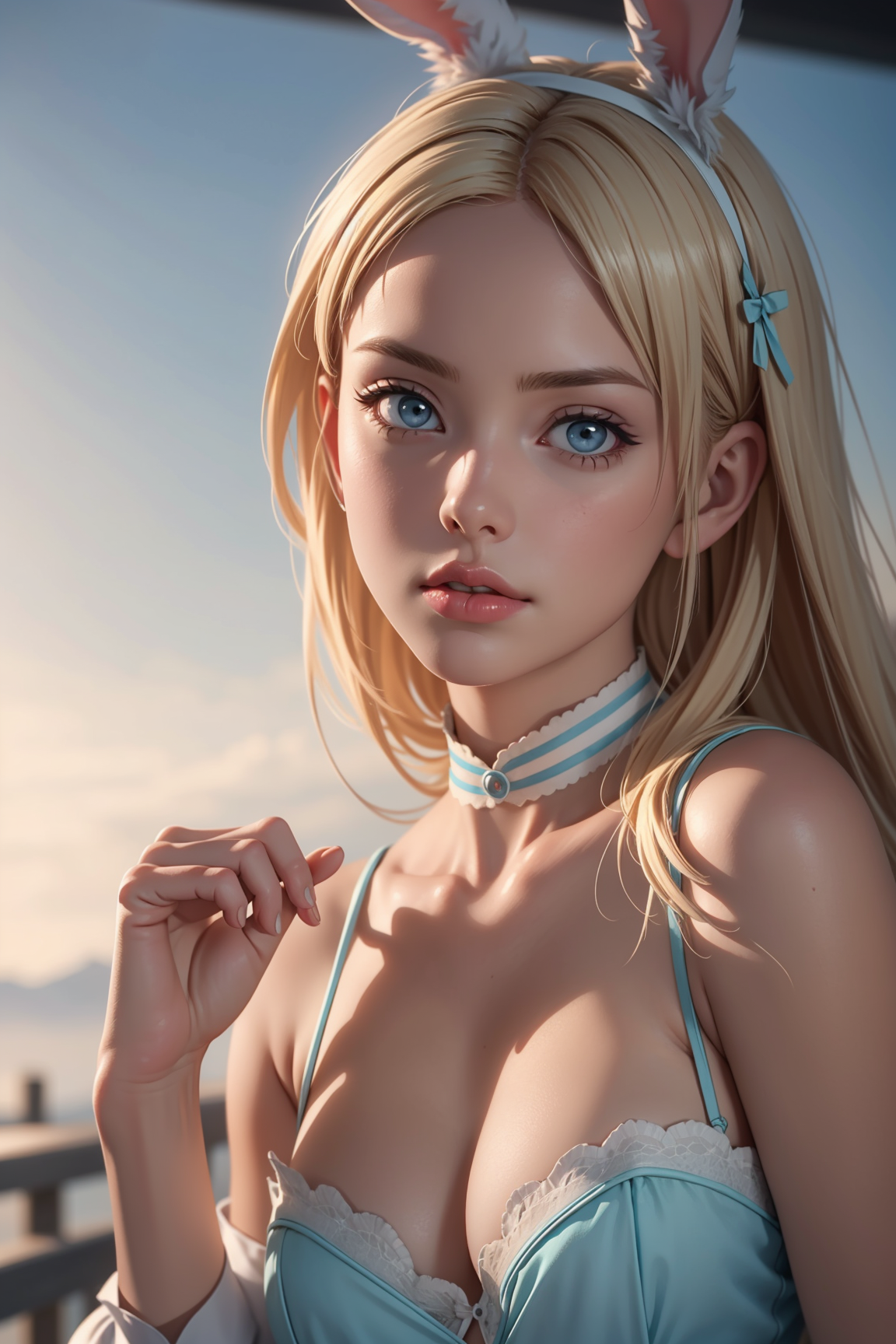 AI Art: Blue Archive - Asuna (Bunny Girl) 03d by @EggsWhySea | PixAI