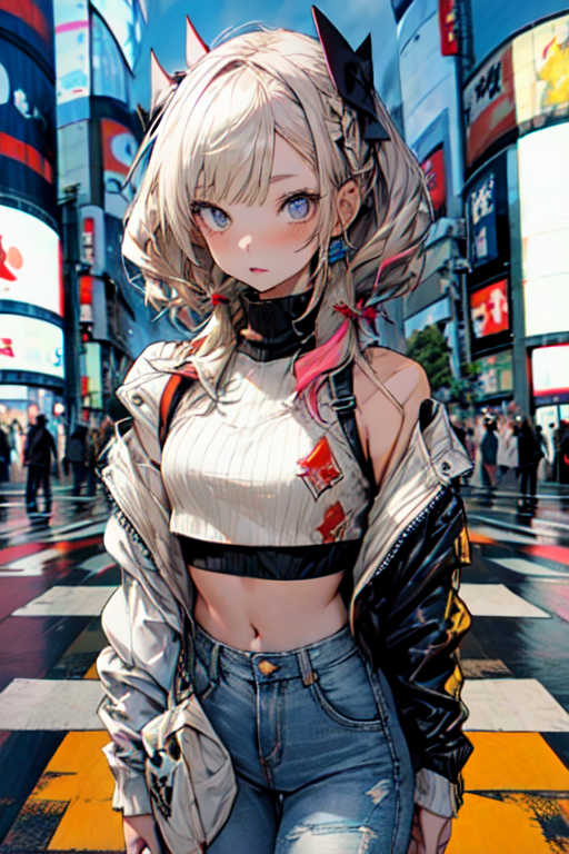 AI Art: にぎやかな服 by @4L13N | PixAI