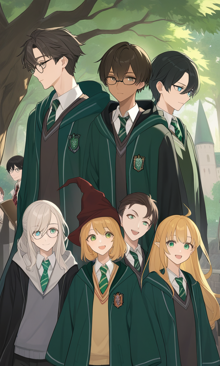 AI Art: A Thoughtful Encounter Between Draco Malfoy and Harry Potter by  @MysteriousPirateII | PixAI