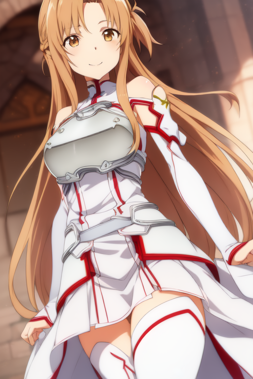 AI Art: Yuuki Asuna by @Phi