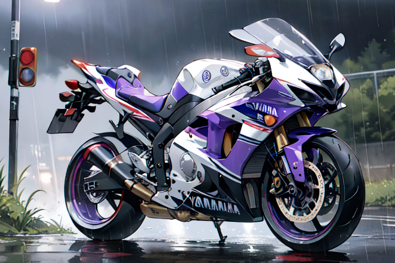 Yamaha store r6 purple