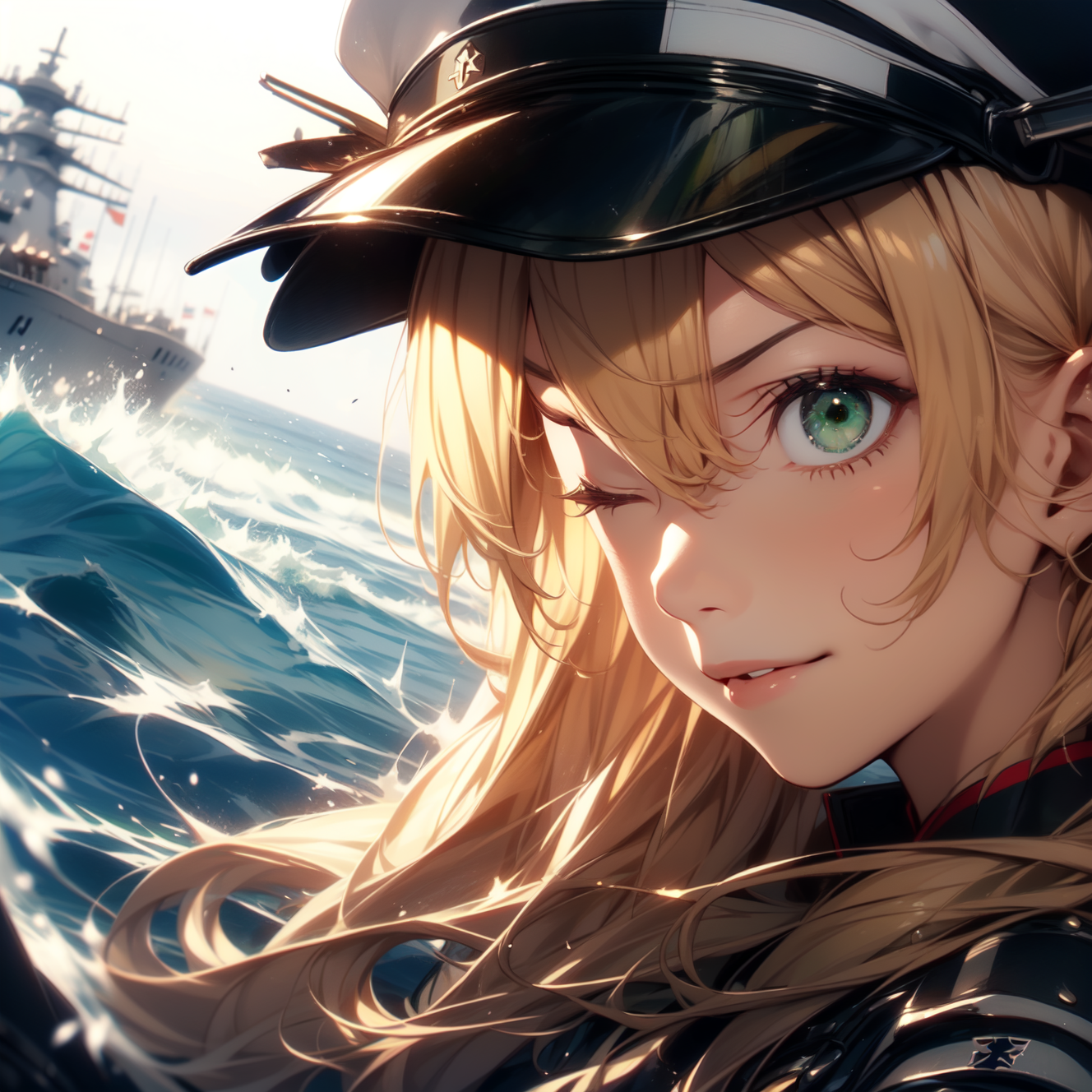 作品名稱: Prinz Eugen - Kancolle 作者 @Furanzu | PixAI