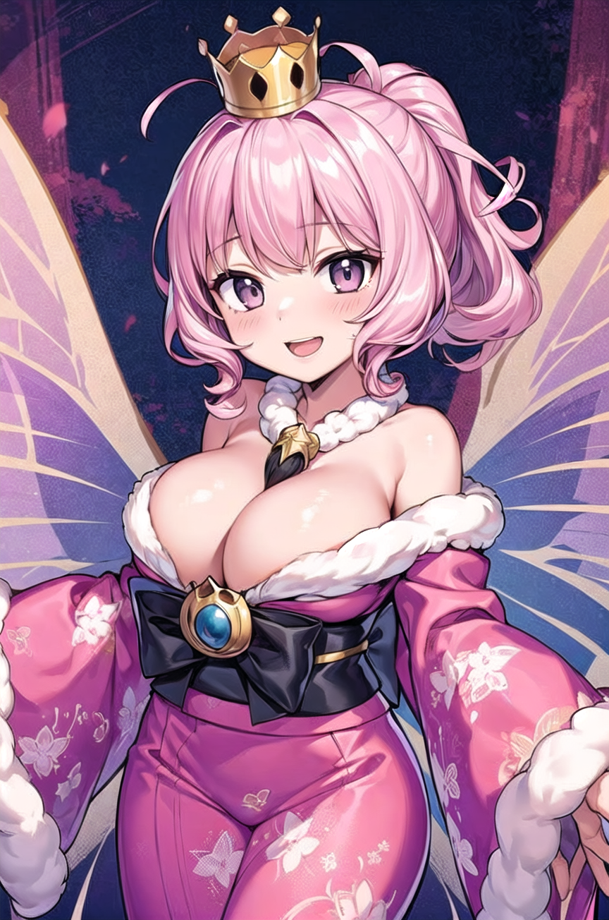 AI Art: ♥ ~ Moth Princess ~ ♥ por @MrRule34 | PixAI