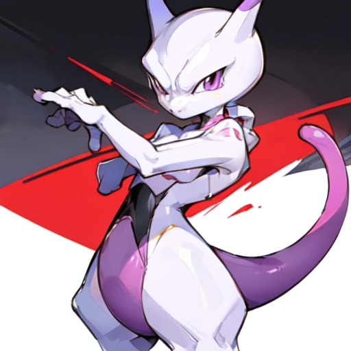 AI Art LoRA Model: Mewtwo - Pokemon