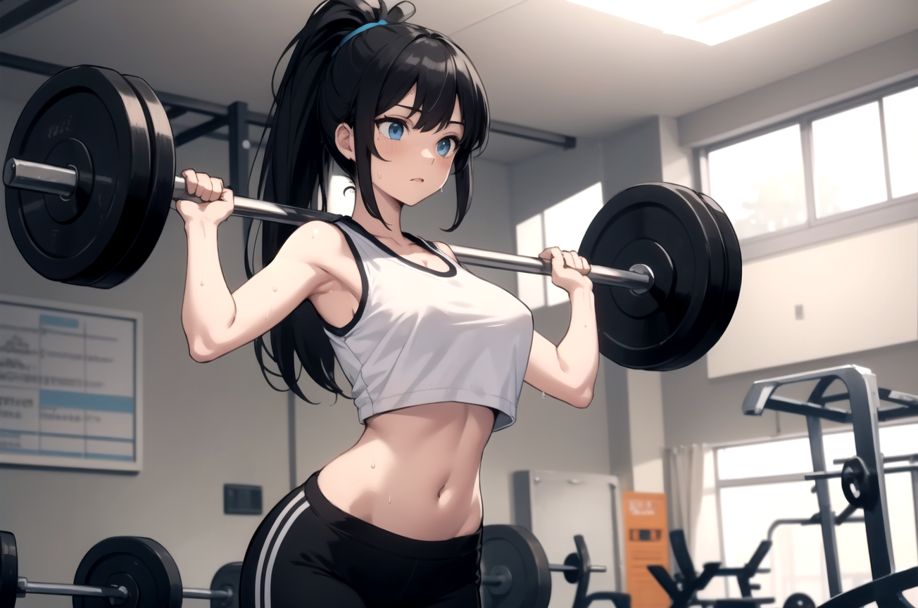 AI Art: gym by @Vampyroteuthis Infernalis | PixAI