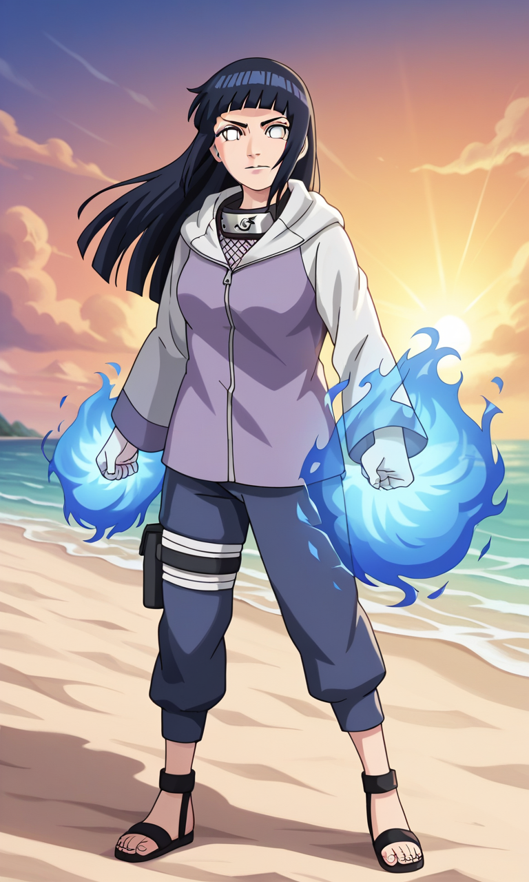 AI Art: Hinata Hyuga by @Karin Uzumaki | PixAI