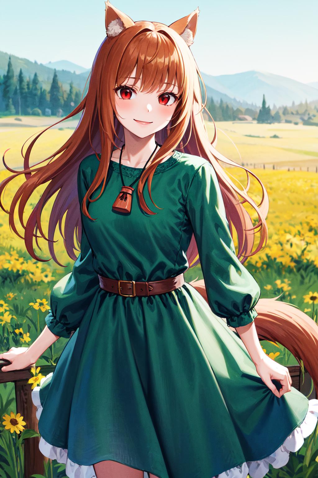 AI Art LoRA Model: Holo ホロ / Ookami to Koushinryou | PixAI