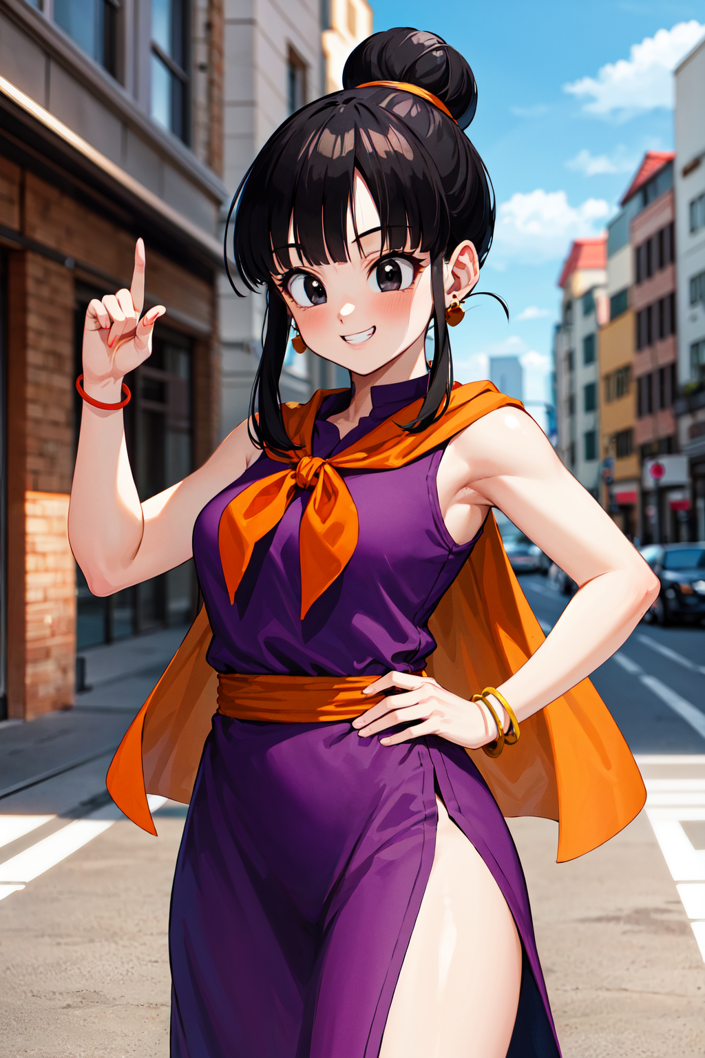 Ai Art Lora Model Chi Chi チチ Dragon Ball Pixai 