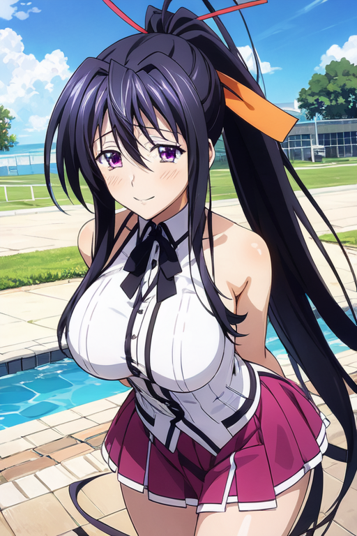 AI Art: akeno himejima hermosa von @ L.a.la.g | PixAI