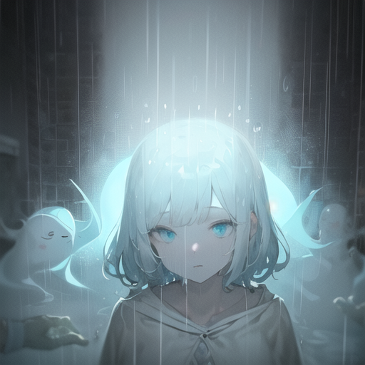 Anime Ghost Girl Crying