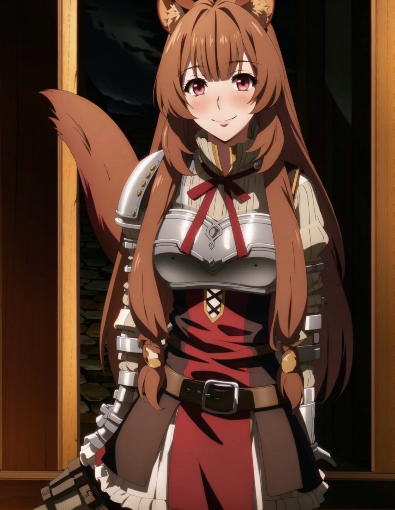 Cute Tanuki girl Raphtalia: Tate no Yuusha no Nariagari art