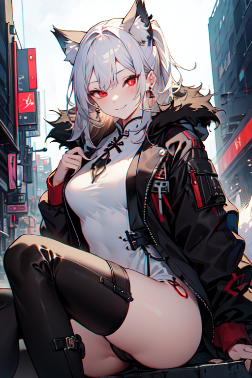 Cyberpunk Catgirl - Complete Collection